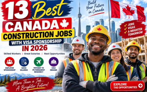 13 Best Canada Construction Jobs With Visa Sponsorship in 2026