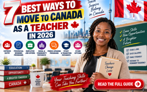 7 Best Ways to Move to Canada as a Teacher in 2026